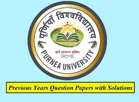 Purnea University Previous Question Papers