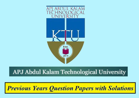APJ Abdul Kalam Technological University Previous Question Papers