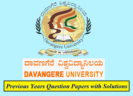 Davangere University Previous Question Papers