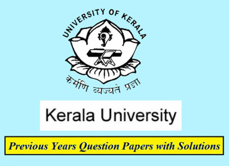 University of Kerala Previous Question Papers