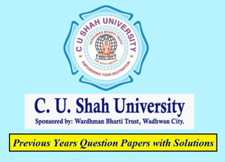 C. U. Shah University
