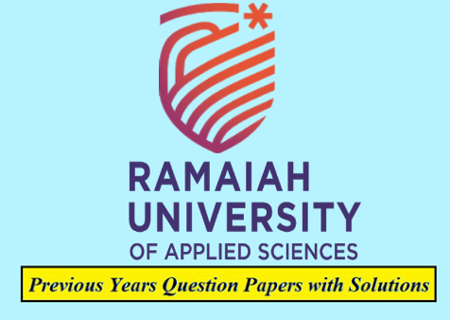 MS Ramaiah University of Applied Sciences